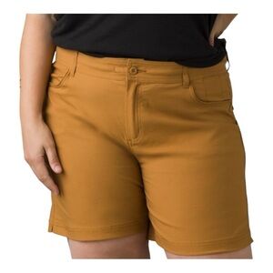 Prana Halle Short Plus II Earthbound Standard Fit 7in Inseam NWT Size 20W WA1